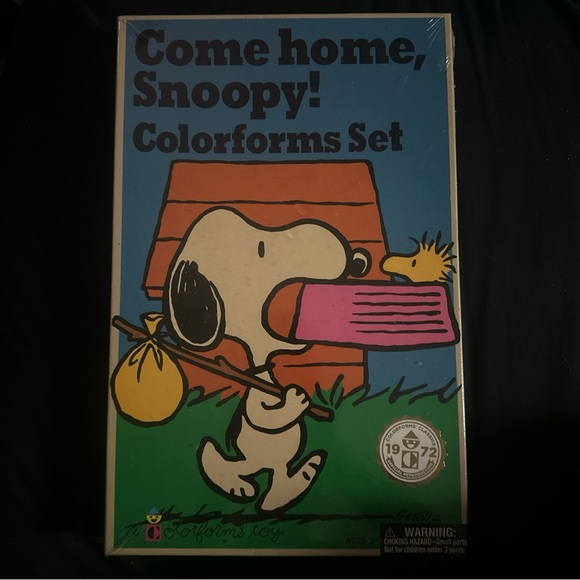 Art | Snoopy Colorforms Set | Poshmark